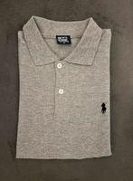 Polo Ralph Lauren, grijs poloshirt, maat M, Maat 38/40 (M), Ophalen of Verzenden, Zo goed als nieuw, Korte mouw