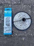 Cassette Shimano SLX 12V 10-45T + ketting SLX 12v (Nieuw), Shimano SLX, Verzenden, Nieuw, Mountainbike