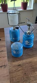 camping gaz gaslamp en kookstel., Caravans en Kamperen, Ophalen of Verzenden, Gebruikt