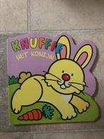 Peuterboek Knuffie het konijn, Ophalen of Verzenden, Gelezen, Uitklap-, Voel- of Ontdekboek, 2 tot 3 jaar