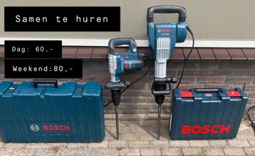 Breekhamers 5 en 11kg TE HUUR beschikbaar voor biedingen