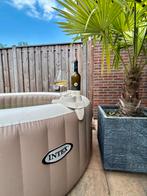 Intex opblaas jacuzzi, Tuin en Terras, Bubbelbaden en Hottubs, Ophalen, Gebruikt, Grondzeil, Opblaasbaar