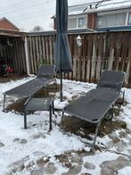 Ligbedden met parasol, Tuin en Terras, Ligbedden, Ophalen