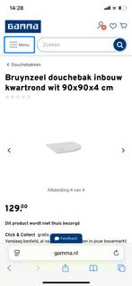 Bruynzeel douchebak 90x90 normaal € 129, Doe-het-zelf en Verbouw, Ophalen of Verzenden, Nieuw, Douche
