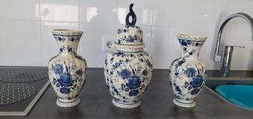 Delfts Blauw Kaststel - 3-delig beschikbaar voor biedingen