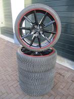 VW Golf 8 19 inch 7 6 5 winterbanden NIEUWST zwart R GTI GTD, Auto-onderdelen, Banden en Velgen, Gebruikt, Banden en Velgen, Winterbanden