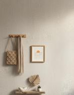 6969 beige jute look vintage behang  natuurlijke sfeer swiet, Huis en Inrichting, Stoffering | Behang, Ophalen of Verzenden, Minder dan 10 m²