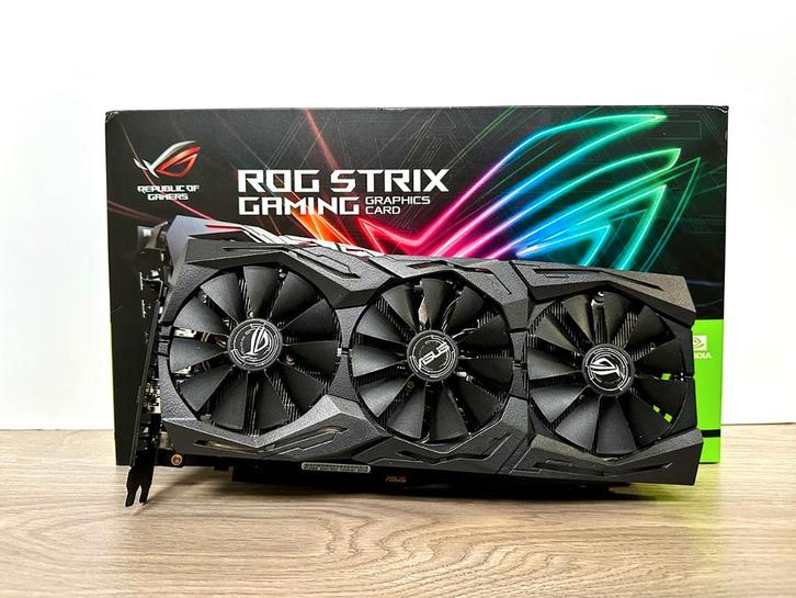 Asus Strix RTX 2060 Super 8GB, Computers en Software, Videokaarten, Zo goed als nieuw, Nvidia, PCI-Express 3.0, GDDR6, HDMI, DisplayPort