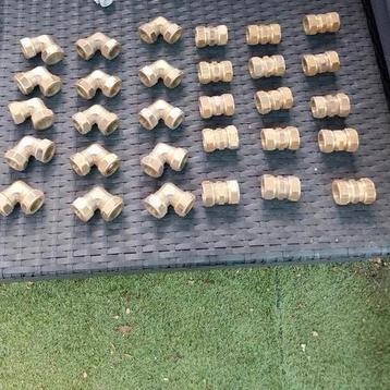 VSH messing Knelkoppelingen - Knie, Sok, Kranen beschikbaar voor biedingen