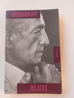 J. Krishnamurti over relaties, Ophalen of Verzenden, Zo goed als nieuw, Astrologie, Achtergrond en Informatie