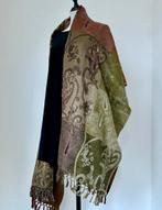 Insieme /Pauw twv 610,- designer handcrafted stola scarf, Kleding | Dames, Mutsen, Sjaals en Handschoenen, Ophalen of Verzenden