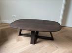 Massief eiken salontafel deens ovaal, Huis en Inrichting, Tafels | Salontafels, Ophalen, 100 tot 150 cm, Eikenhout, Nieuw