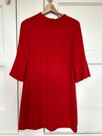 Rode jurk H&M - mt S, H&M, Ophalen of Verzenden, Zo goed als nieuw, Maat 36 (S)