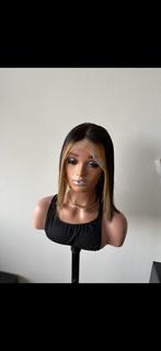 BOB wig , pruik, human hair lace wig, Ophalen of Verzenden