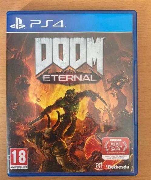 Doom eternal, Spelcomputers en Games, Games | Sony PlayStation 4, Zo goed als nieuw, Shooter, 1 speler, Vanaf 18 jaar, Ophalen of Verzenden