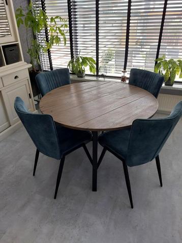 Ronde eettafel van Leen Bakker 120cm beschikbaar voor biedingen