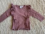 Zara blouse terracotta 104, Kinderen en Baby's, Kinderkleding | Maat 104, Meisje, Ophalen of Verzenden, Zara, Zo goed als nieuw