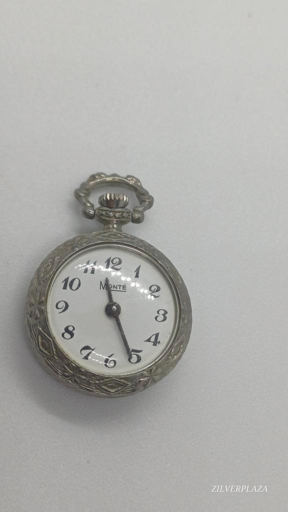 Vintage Monté Zakhorloge Art Nouveau, Antiek en Kunst, Antiek | Klokken, Ophalen of Verzenden