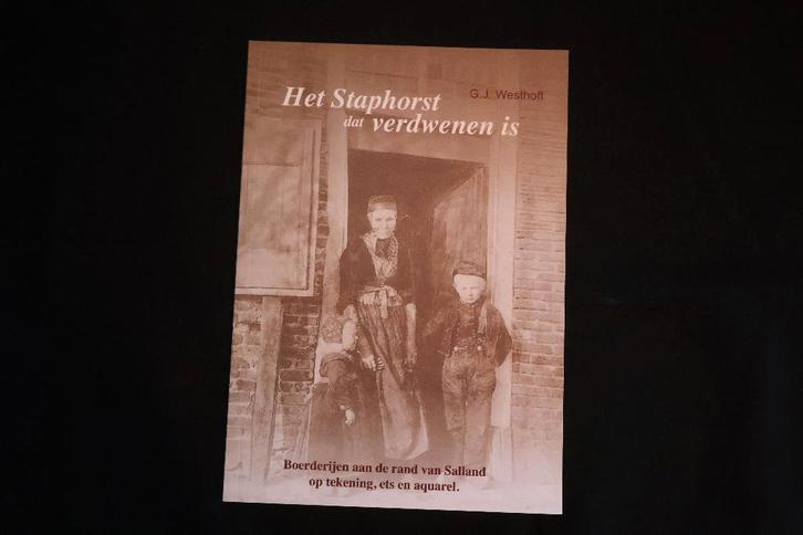 boek 'Het Staphorst dat verdwenen is'; G.J Westhoff, Boeken, Geschiedenis | Stad en Regio, Zo goed als nieuw, 19e eeuw, Ophalen of Verzenden