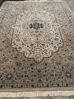 Handgemaakt Perzisch tapijt uit Kirman (Kerman), Huis en Inrichting, Stoffering | Tapijten en Kleden, Ophalen, Blauw, 150 tot 200 cm