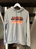 Grijze hoodie Jack & Jones maat M, Maat 48/50 (M), Ophalen of Verzenden, Grijs, Gedragen