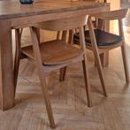 Set van 7 houten IKEA designstoelen Stockholm, Ophalen, Gebruikt, Bruin, Scandinavisch