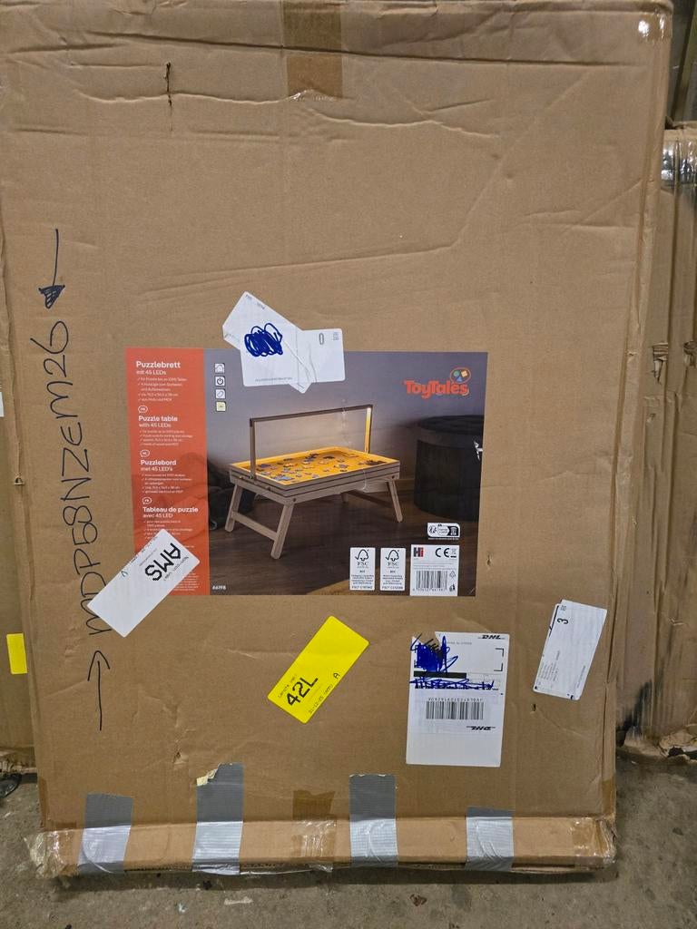 Puzzeltafel met LED verlichting - Nieuw in doos!, Hobby en Vrije tijd, Denksport en Puzzels, Ophalen of Verzenden