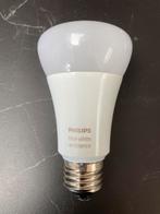 Philips Hue White Ambiance E27 Lamp (9,5 Watt), E27 (groot), Led-lamp, Zo goed als nieuw, 30 tot 60 watt