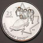 Canada - 25 cent 2008 - Bobslee - Circulated!, Verzenden, Noord-Amerika, Losse munt