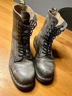 Grijze Dr. Martens UK 6 maat 39 (40) steel cap 10 gaats, Lage of Enkellaarzen, Ophalen of Verzenden, Dr. Martens, Grijs