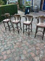 Barkrukken, Huis en Inrichting, Barkrukken, Ophalen, Gebruikt, 60 tot 90 cm, 4 krukken