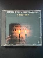 George Shearing & Ernestine Anderson - A Perfect Match (CD), Ophalen of Verzenden, 1980 tot heden, Zo goed als nieuw, Jazz