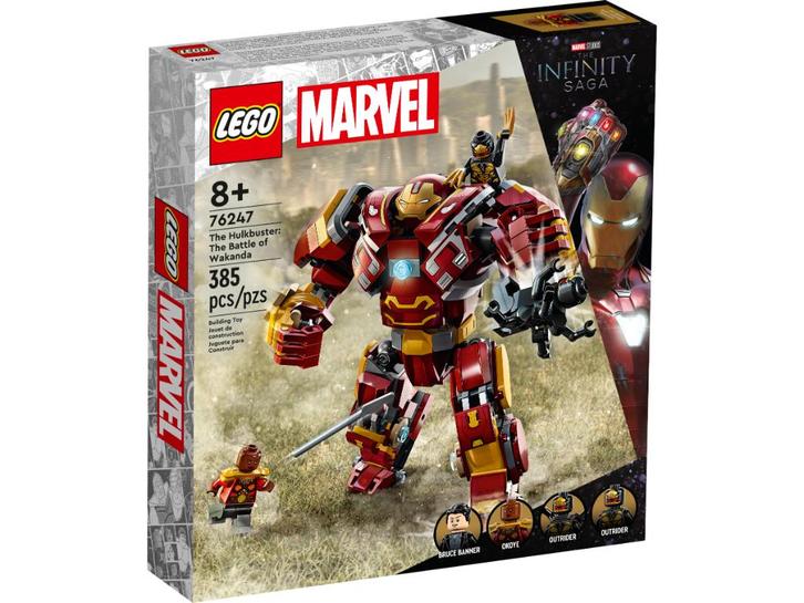 Lego Marvel 76247 De Hulkbuster: De slag om Wakanda, Kinderen en Baby's, Speelgoed | Duplo en Lego, Nieuw, Lego, Complete set