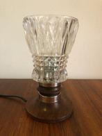 Originele vintage nachtlampje, vintage design, Ophalen of Verzenden, Zo goed als nieuw, Glas, Minder dan 50 cm