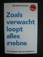 Zoals verwacht loopt het anders - Berthold Gunster, Ophalen of Verzenden, Zo goed als nieuw, Berthold Gunster