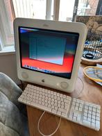 Apple emac G4 met orgineel toetsenbord, Computers en Software, Apple Desktops, Ophalen, Gebruikt, Overige modellen, HDD