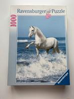 Ravensburger Puzzel - Wit Paard in Zee - 1000 stukjes, Ophalen, 500 t/m 1500 stukjes, Zo goed als nieuw, Legpuzzel