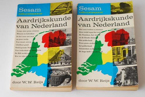Aardrijkskunde van Nederland - Sesam geïllustreerde (PB1964), Boeken, Geschiedenis | Vaderland, Zo goed als nieuw, 20e eeuw of later