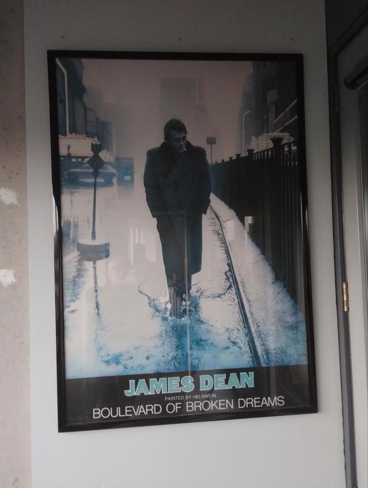 James Dean - Boulevard of Broken Dreams Poster, Antiek en Kunst, Kunst | Overige Kunst, Ophalen