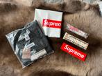 Supreme Burberry Box Logo Tshirt | Zwart | X-Large | DS, Zwart, Ophalen of Verzenden, Supreme Burberry, Maat 56/58 (XL)