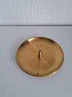Wierookstokjeshouder goud diameter 14cm, Ophalen of Verzenden, Zo goed als nieuw, Minder dan 25 cm