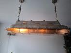 Industriële hanglamp, Huis en Inrichting, Ophalen, Gebruikt, Metaal, Minder dan 50 cm