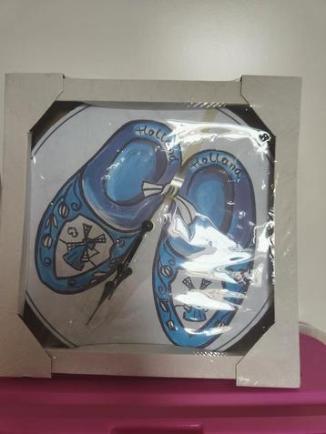 Delfts blauwe klok - Holland souvenir beschikbaar voor biedingen