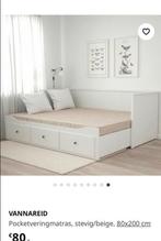 2 ikea vannareid matrassen, Ophalen, Eenpersoons, Zo goed als nieuw, 80 cm