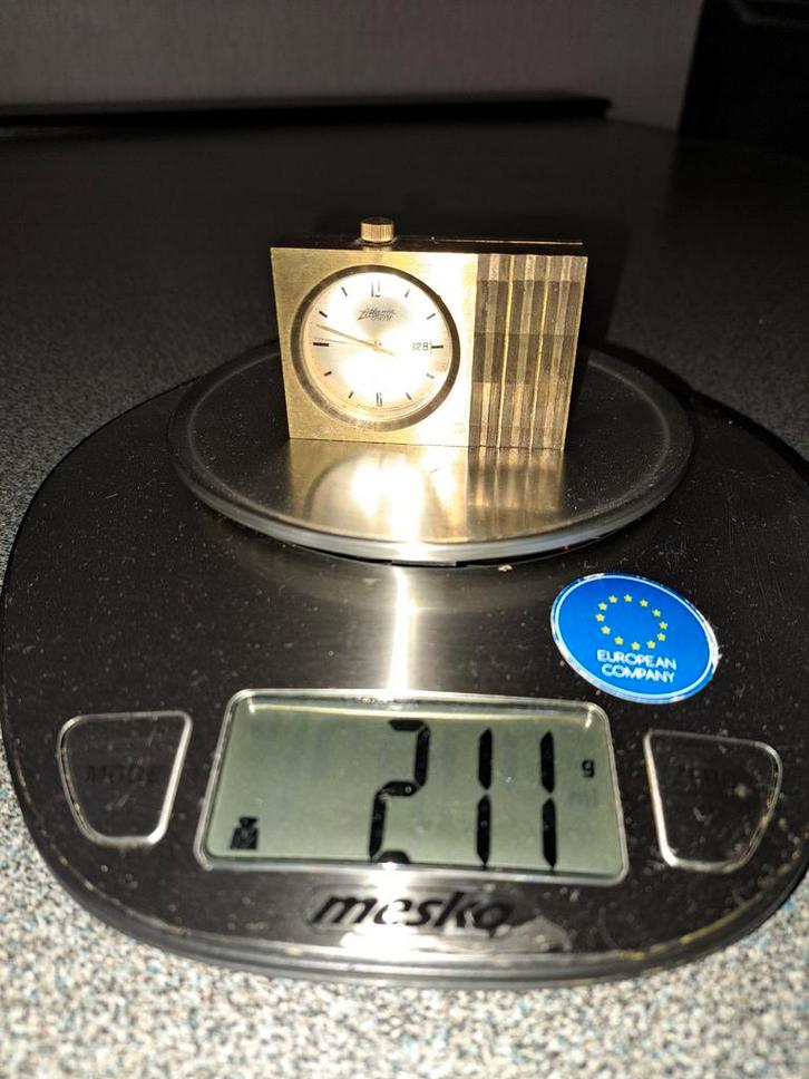 Vintage Atlanta Cherie Bureauklok, OUD HORLOGE -, Antiek en Kunst, Antiek | Klokken, Ophalen of Verzenden