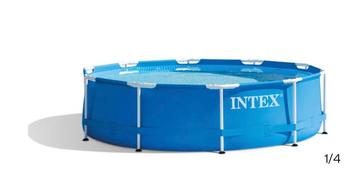 Intex zwembad 300x76 cm met zoutwater pomp beschikbaar voor biedingen