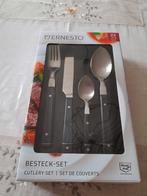 Bestekset 24 delig  - 6 persoons  -  NIEUW, Nieuw, Ophalen of Verzenden, Rvs of Chroom, Vaatwasserbestendig