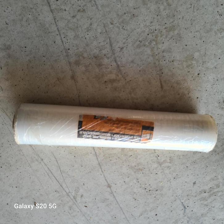 Rol Wikkelfolie - Nieuw!, Doe-het-zelf en Verbouw, Isolatie en Afdichting, Nieuw, Overige materialen, Minder dan 4 cm, Minder dan 5 m²