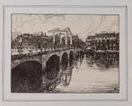 De Magere Brug ... Amsterdam ... L.W.R. Wenckebach., Antiek en Kunst, Ophalen of Verzenden
