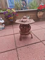gietijzeren pagode 30cm hoog, Tuin en Terras, Ophalen of Verzenden, Gebruikt, Metaal, Overige typen
